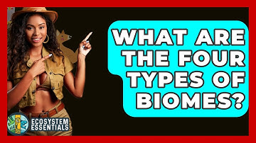 What Are The Four Types Of Biomes? - Ecosystem Essentials