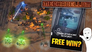 ACID SCORPIONS = FREE WINS? This Feels NUTTY - Mechabellum Gameplay