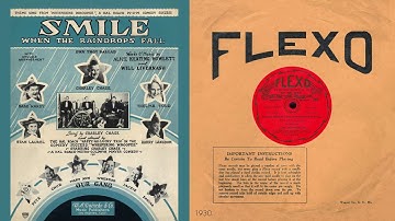 1930, Smile When the Raindrops Fall, Lew Reynolds Orch. Laurel and Hardy, Charley Chase, Our Gang