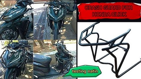 How To Install Crash Guard on Honda Click 125/150 v2