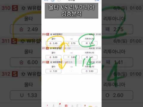 심층분석 [월드컵 유럽 예선] 몰타 VS 리투아니아 #축구분석