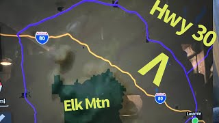 Why I-80 in WY closes so often; load Updates; driving 500 miles empty!