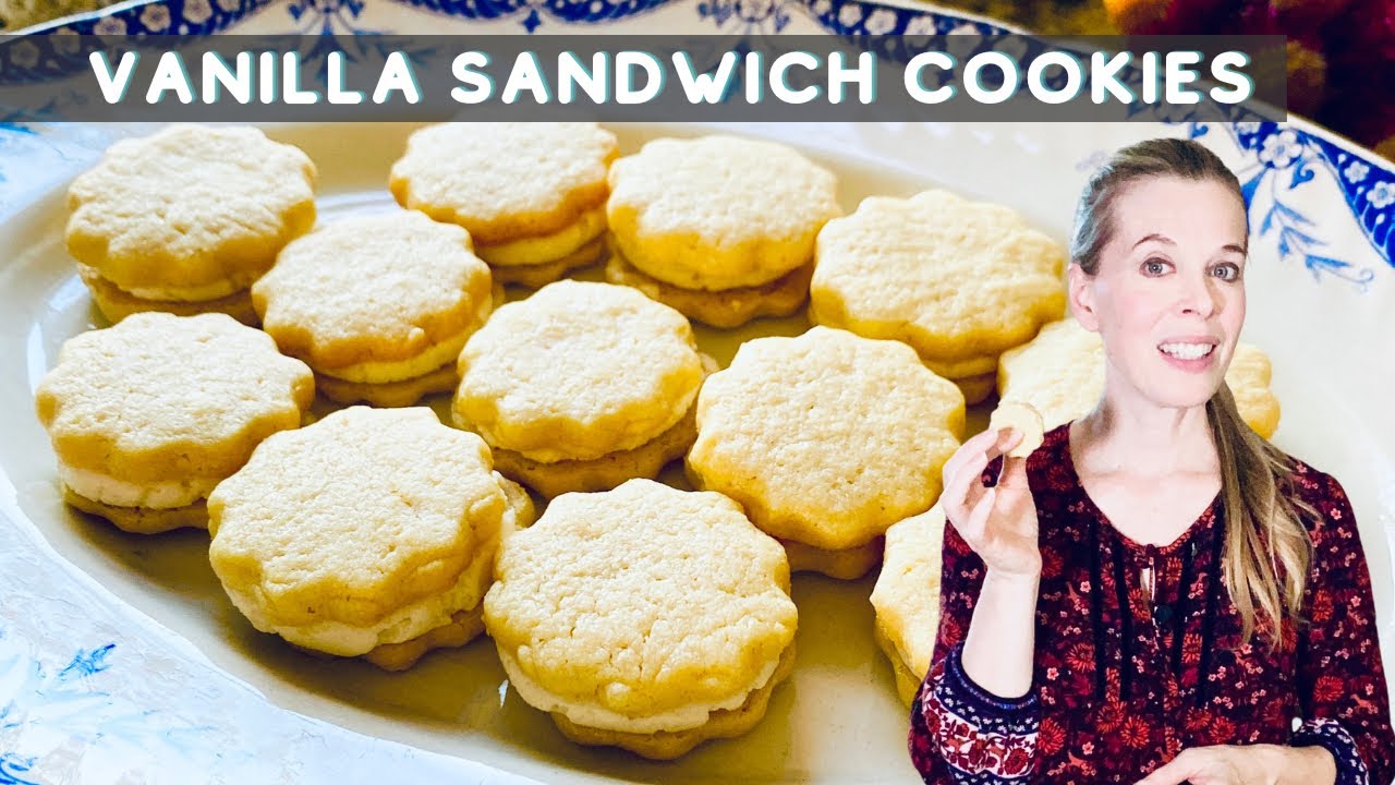 Banilla sandwich cookie