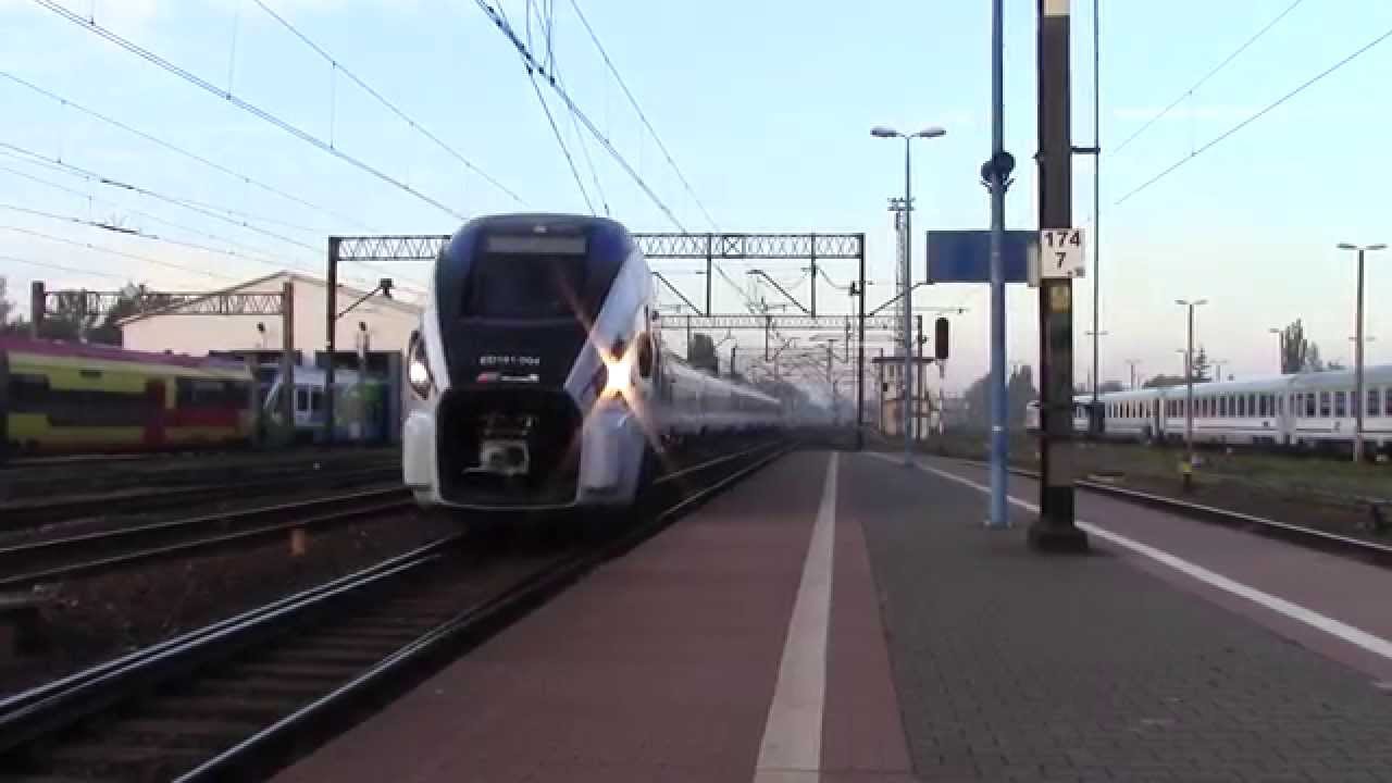 PESA Dart ED161-004 po raz pierwszy w Lublinie - YouTube