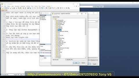 Hướng dẫn backup database sql server 2012 năm 2024