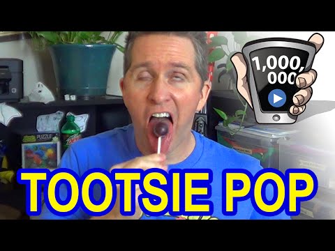 How many licks does it take to finish a tootsie pop
