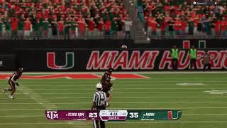 Kingz Reboot Y4 Week 12 6 Texas A &amp; M @ 10 Miami
