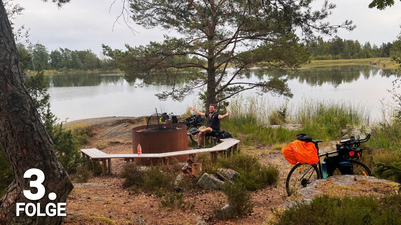 Wildcampen, Lagerfeuer, fischen und Beeren sammeln | Bikepacking in Norwegen und Schweden | Folge 3