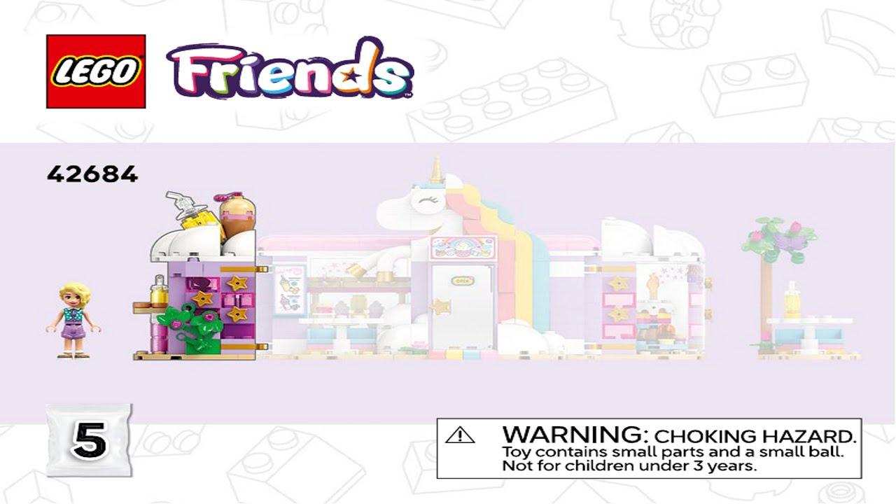 ユリンページ LEGO Instructions - Friends - 42684 - Unicorn Dream Café