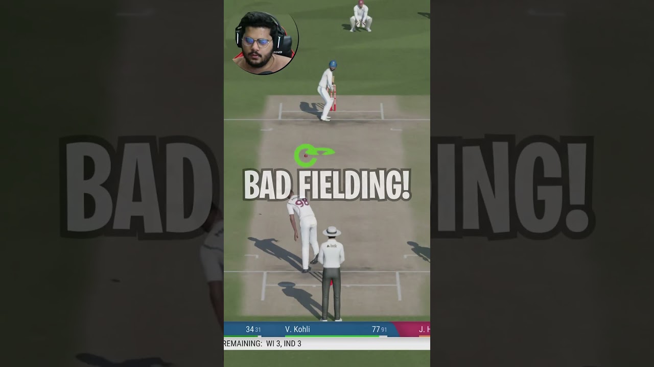 Good Fielding vs Bad Fielding! - Cricket 22 