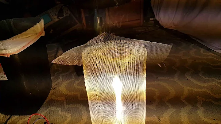 Microwave magnetron makes huge amount of plasma with fullwave rectification and smoothing pt2