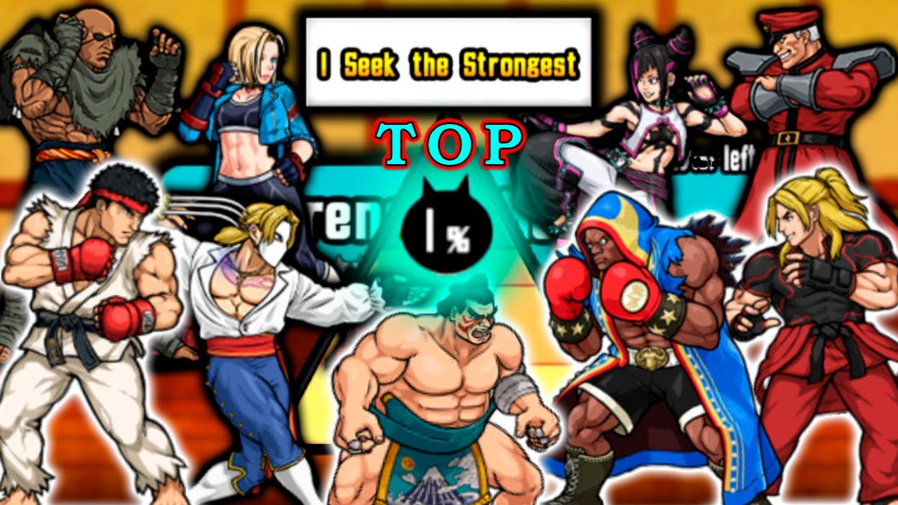 TOP 1% ON STREET FIGHTER ARENA - I Seek the Strongest - No Gacha / Gacha Lineups - Battle Cats
