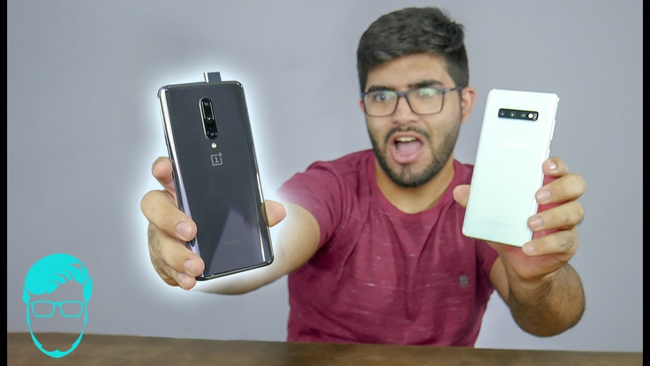 Com ele! O Smartphone com A MELHOR TELA DE TODAS! ONEPLUS 7 PRO, UMA SURRA no GALAXY S10+!