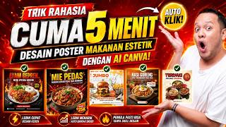 Cuma 5 Menit! Cara Bikin Poster Makanan Mewah di Canva Pakai AI (Auto Laris) screenshot 4