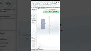 SolidWorks CenterLine #cad #cadyogi #solidworks #solidworkstutorial #mechanicalengineering #cadyogi