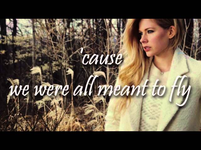 Avril Lavigne - Fly (Lyrics) class=