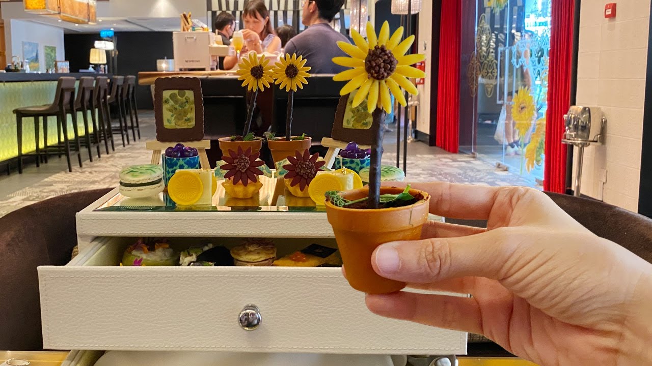 A Vincent van Gogh Inspired Afternoon Tea  |  Anti:dote - Fairmont Singapore