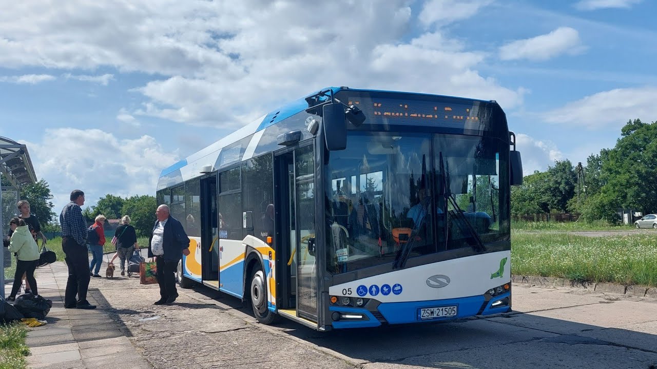 KA Świnoujście - Linia: 6 - Kierunek: Wydrzany p. Wiatrak - Solaris Urbino 12 IV Hybrid #05