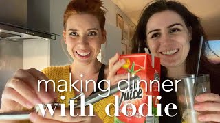 making dinner with dodie | VEDISI 15