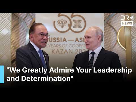 FULL MEETING: Putin and Malaysia's PM Anwar Ibrahim Deepen Energy, Trade & ASEAN Cooperation | AC1G