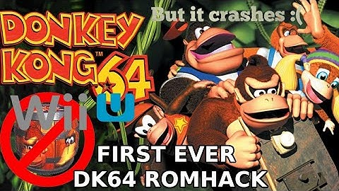Donkey Kong 64 Tag Anywhere Hack on Wii U