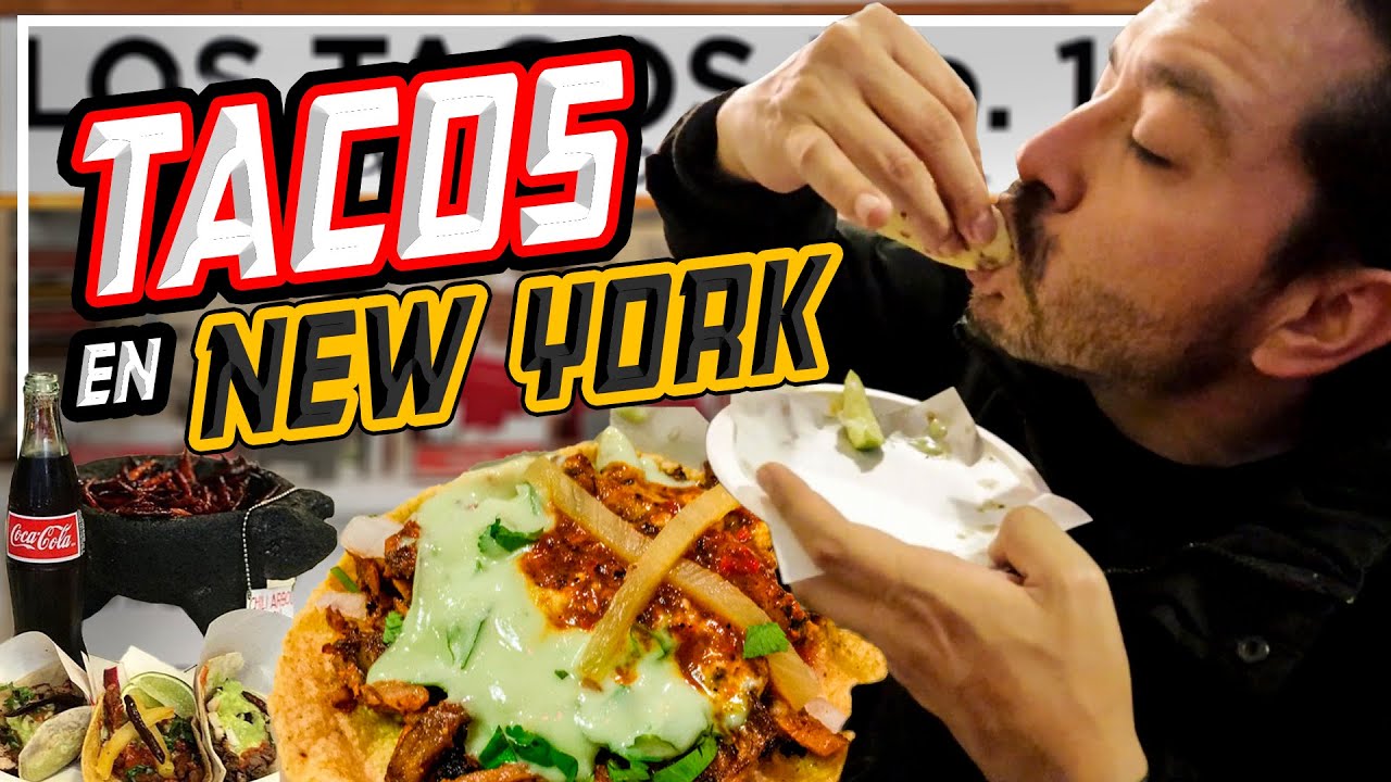 Comí TACOS ORIGINALES EN NY 🇺🇸 en la No.1 del Chelsea Market. YouTube