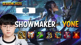 DK Showmaker YONE vs LISSANDRA Mid - Patch 13.19 KR Ranked