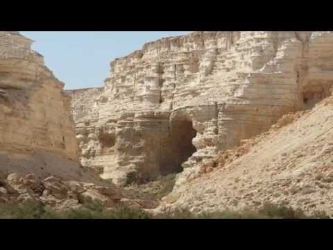 Israel 2014 - Negev, Ramon Krater, En Awdat und Awdat