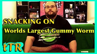 Worlds Largest Gummy Worm Challenge The Tim Ridenour