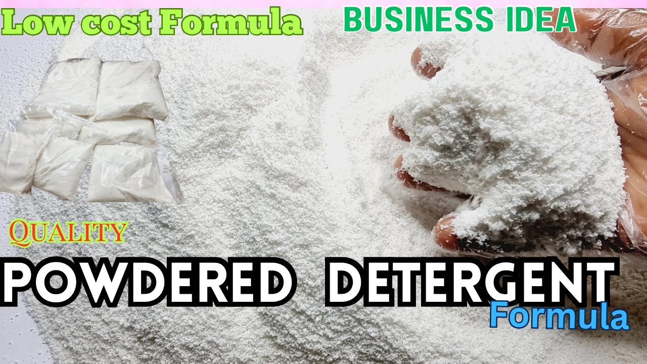 DETERGENT POWDER BUSINESS | low cost production guide | Business idea