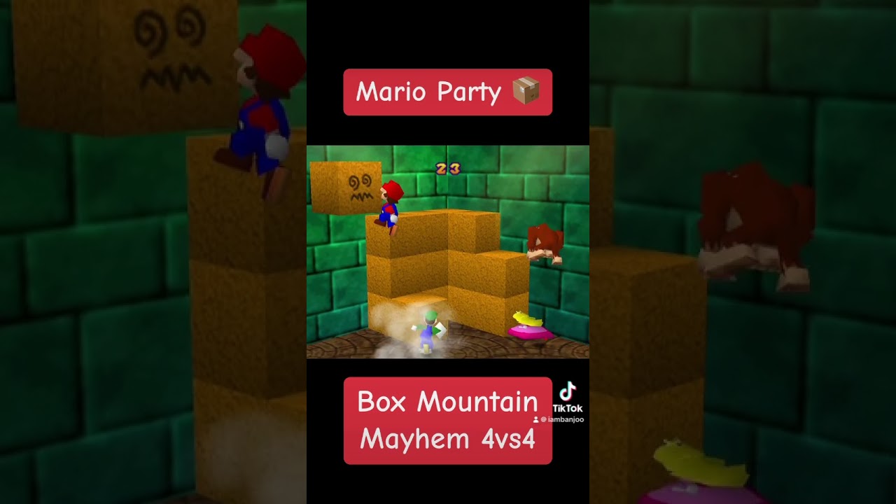 Mario Party - Box Mountain Mayhem 4vs4