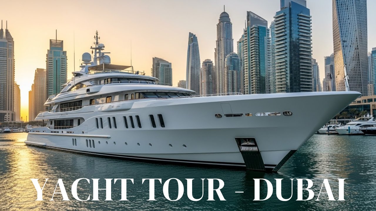 Dubai from the Water 🌊 A Relaxing Yacht Adventure!