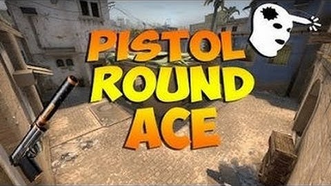 CSGO - Mirage Pistol Round Ace! (80% Headshot!)