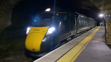 GWR Class 802004 + 802002 Passing Crewkerne 4/12/25