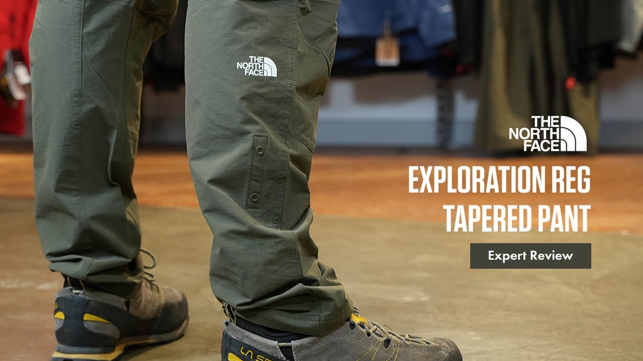 The North Face Mens Exploration Tapered Pants - Mens Expert [2022] - YouTube