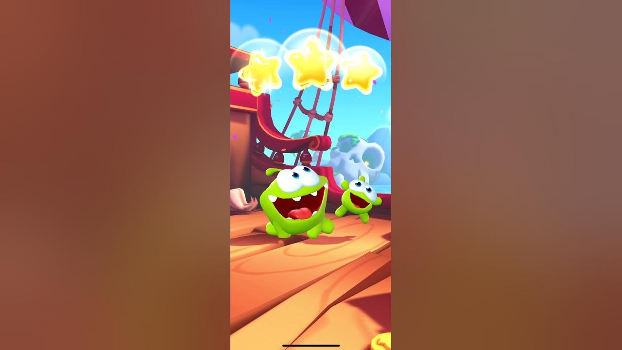 Cut the Rope 3 gameplay - Pyramids - Level A3 B4 & D2 - 3 stars (Slurp  Nommie) 