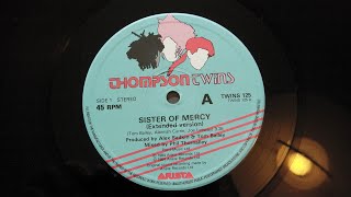 Video thumbnail of "Thompson Twins: Sister of Mercy (12"/45rpm extended remix by Phil Thornalley)"