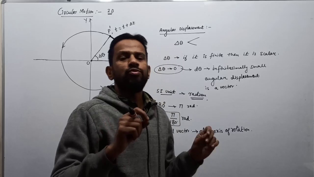 Class 11 | L-17 | Kinematics of Circular Motion -1 | - YouTube