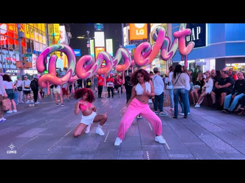 [KPOP IN PUBLIC NYC | TIMES SQUARE] HYO -DESSERT (Ft. Loopy, SOYEON, (G)-IDLE)| Dance Cover by LUMIS