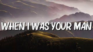 When I Was Your Man - Bruno Mars (Lyrics) Resimi