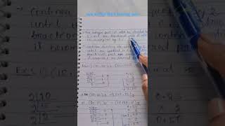 Number System Conversion Decimal to Binary #shortvideo #computerknowledge