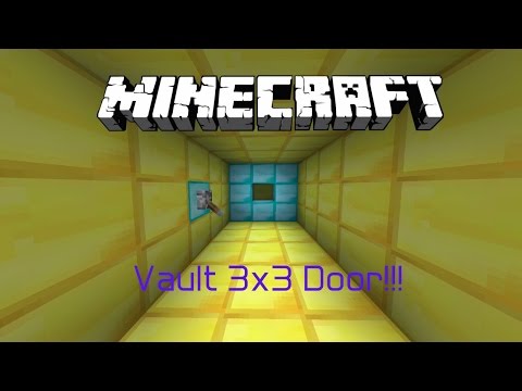 How To Build A Vault 3x3 Door 1.11!