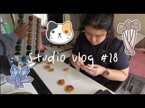 ✿STUDIO VLOG 28✿ Some holiday stuff, shop stuff, happy mail, reflection