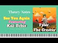 Tyler, The Creator See You Again ft. Kali Uchis Piano Tutorial with Sheet Music and Lyrics