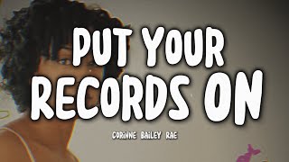 CORINNE BAILEY RAE - Put Your Records On (Tradução)