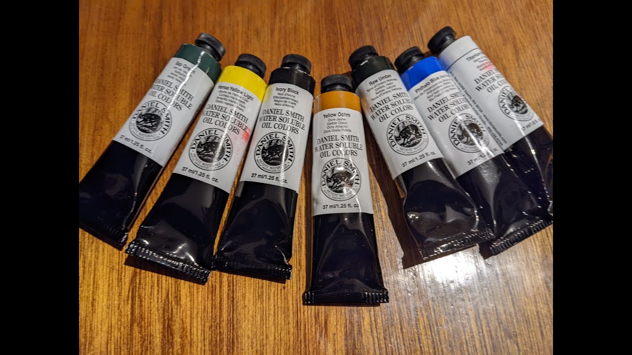 Trying Out Winsor & Newton Artisan Water Soluble Oil Paints (Water