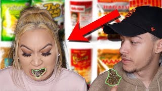 COUPLES TRYING SNACKS FROM THAILAND (SHE PUKED!!!) COUPLES TRYING SNACKS FROM THAILAND (SHE PUKED!!!)