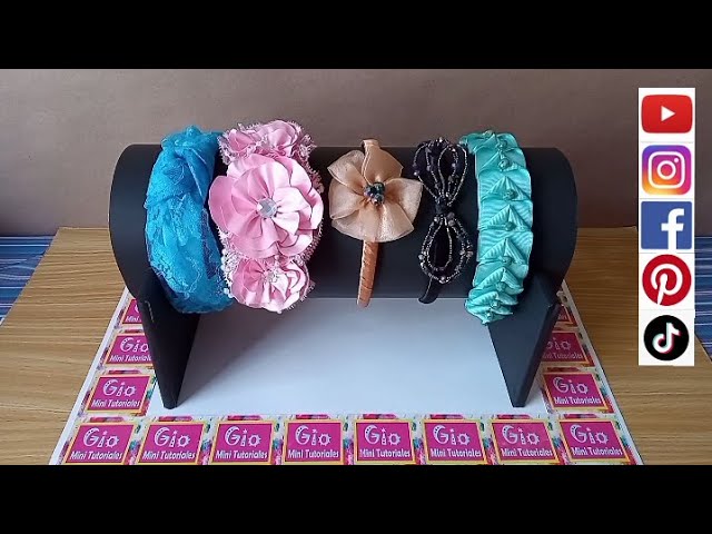 ORGANIZADOR DE DIADEMAS Y ACCESORIOS - Organizer accessories diademasy –  Видео Dailymotion