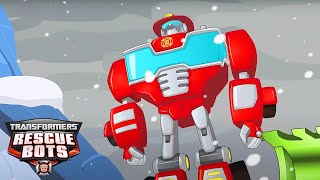 Transformers: Rescue Bots | Rescate de invierno | COMPILACIÓN | Dibujos animados para niños
