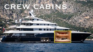 Living In The Bow Of A Super Yacht | Crew Cabins